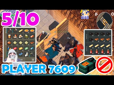 PLAYER 7609 raid base LDOE saqueo | Last day on earth | Ecoslav |
