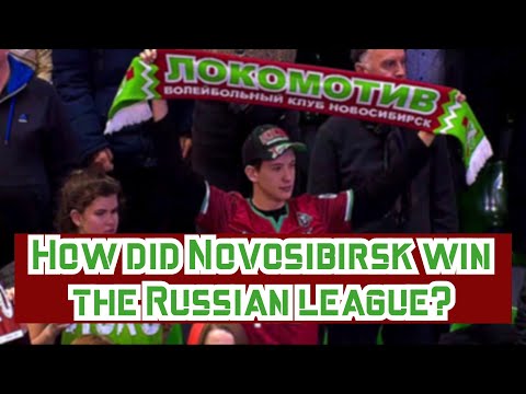 How did Novosibirsk win the Russian League?
