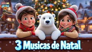 Feliz Natal 2024 - 3 Músicas De Natal - Infantil Gospel Pra Cantar e Dançar