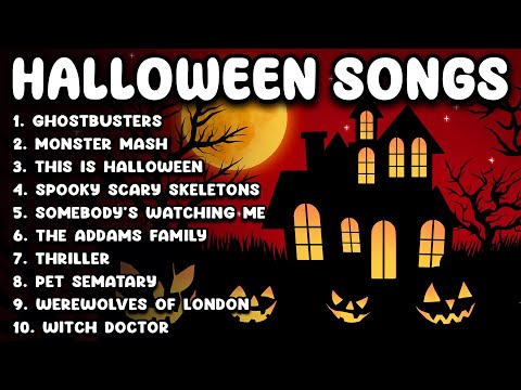 Halloween Music Playlist 👻 Best Halloween Songs of All Time 🎃 Happy Halloween Playlist