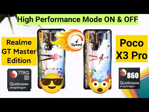 Realme GT Master Edition vs Poco X3 Pro Speedtest Comparison Snapdragon 860 vs 778💪