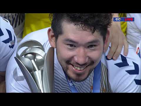 AFC Futsal Club Championship Thailand 2019 : Nagoya Oceans(JPN) Trophy Lift