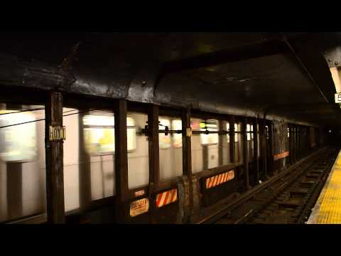 MTA New York City Subway : Utica Avenue Bound Express Train Of R142As On The 4 @ Hoyt Street