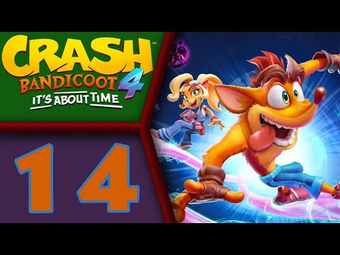 Crash Bandicoot 4: It's About Time playthrough pt14 - A Battle of Two N.Tropys/The Food Truck Future
