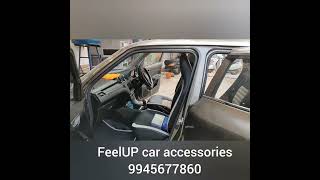 Suzuki Swift new seat covers installed.