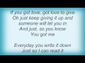 Tristan Prettyman - You Got Me Lyrics
