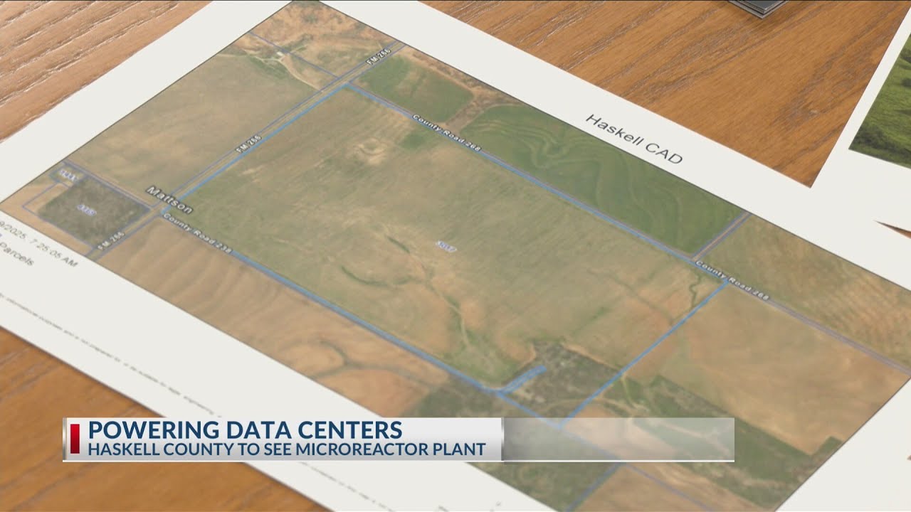 Haskell County eyes potential future with microreactors, Google data center