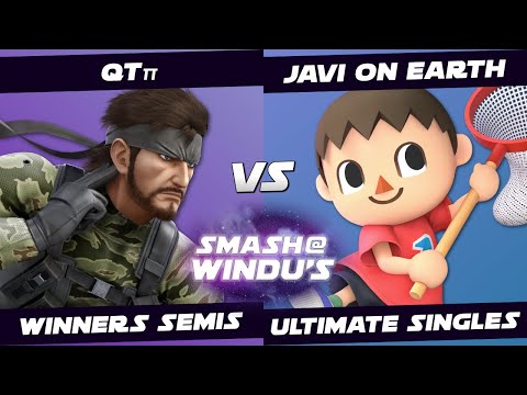 QTπ (Snake, Enderman) vs JAVI ON EARTH (Villager)  - Smash @ Windu's 105 - Winners Semis SSBU