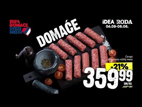 IDEA | Nedeljna ponuda 06.08 -08.08.2021.