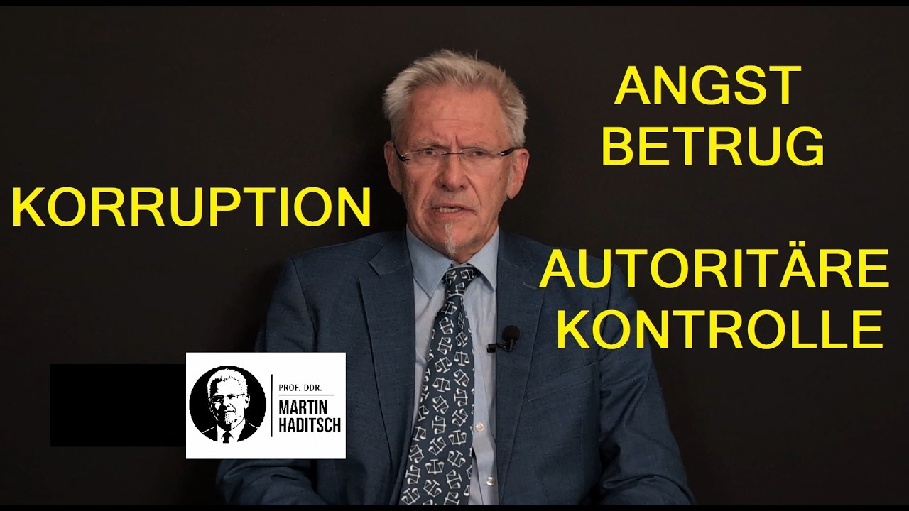 KORRUPTION: ANGST BETRUG AUTORITÄRE KONTROLLE
