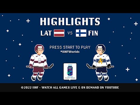 Хоккей Highlights | Latvia vs. Finland | 2022 #IIHFWorlds