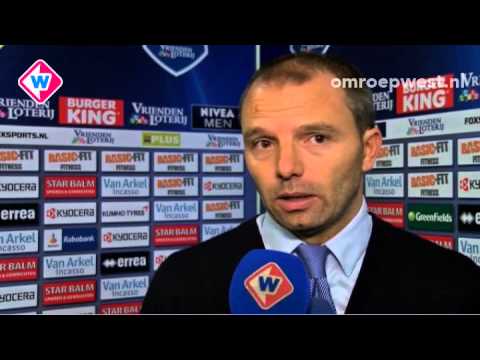 Reactie ADO-trainer Maurice Steijn na ADO Den Haag - Ajax