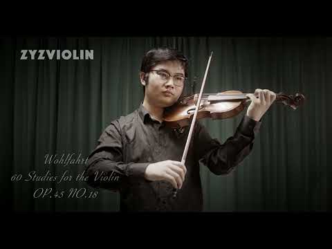 Franz Wohlfahrt: 60 Violin Etudes Op.45  No. 18