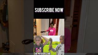 BIG SISTER WHOOPED LITTLE SISTER WITH A BELT, Parents Find Out #viralvideo  #blendedfamilytube