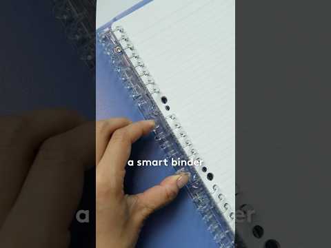 This One-Hand &ldquo;Snap&rdquo; Binder Is a Notebook Upgrade (Campus Quick Snap) #shorts