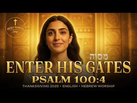 Enter His Gates (Psalm 100:4) | Todah | English–Hebrew Messianic Worship Song