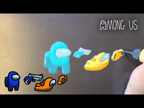 Among us Pancake Art - Die Moments 인싸 게임 어몽어스 팬케이크 아트