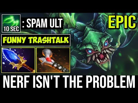 Nerf isn't the Problem For This Cancer Viper - EPIC 10Sec ULT With Scepter + Funny Trahtalk Dota 2