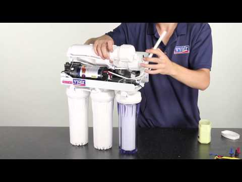 Light commercial reverse osmosis water filter