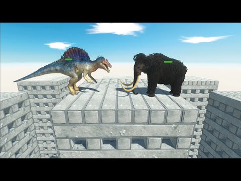 1 VS 1 TOURNAMENT ON WOBBLY BUILDINGS - ARBS - Animal Revolt Battle Simulator