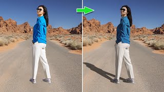 【PS教程】自带3D功能快速添加投影让合成更加真实