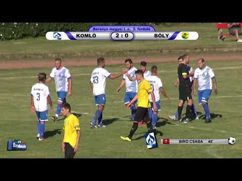 SPORT36 KOMLÓI BÁNYÁSZ - BÓLYI SPORTEGYESÜLET  4 - 0  (1 - 0)
