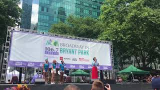 Katharine McPhee Sings "What Baking Can Do" at Broadway in Bryant Park!