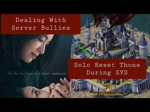 Evony | Throwback Video | 7:58 Resetting Throne During 909 SVS Solo | Dealing with Bullies on Game