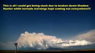 preview picture of video 'Chase between Rosetown and Melville, Saskatchewan (Time Lapse) July 3, 2012...Part 1'