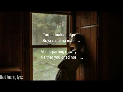 Woh humsafar tha lyrics...with English translation (Humsafar ost)