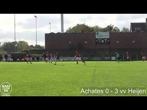 Derby vv. Achates - vv Heijen 2e helft