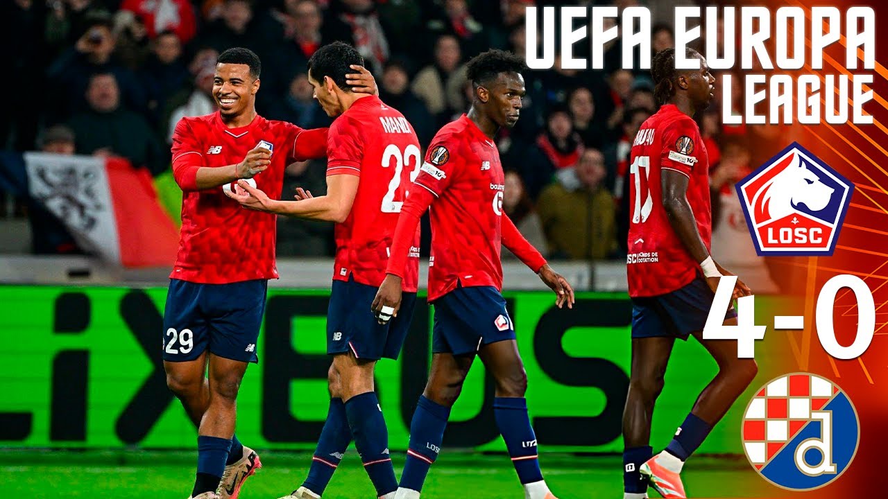 Lille vs Din. Zagreb Key Moments & Goals Season 2025/2026