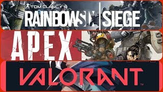 【顔出し配信】暇だから配信します！（APEX、SIEGE、VALORANT、ハイパースケープ）