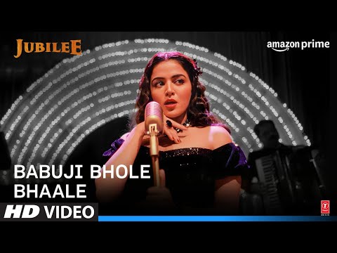 Babuji Bhole Bhaale (Music Video) Jubilee | Sunidhi C, Kausar M, Amit Trivedi | Prime Video India
