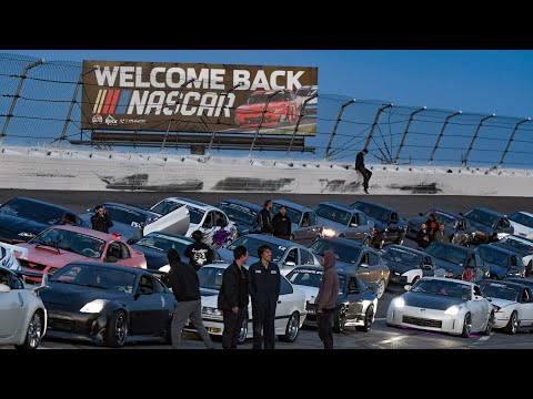 Drifting At A NASCAR Track!