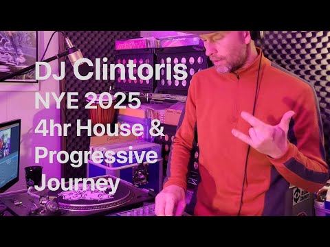 New Years Eve 2025 4hr House Music Set by DJ Clintoris