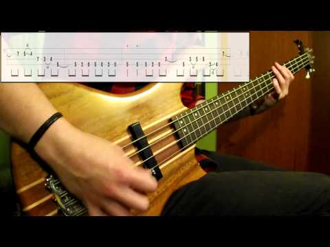 AC/DC - High Voltage (Bass Cover) (Play Along Tabs In Video)
