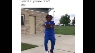 Black Guy dancing to Fireflies