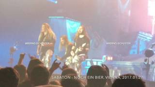 Sabaton - LIVE - Noch ein Bier / Gott mit uns  - Vienna 2017 FULLHD
