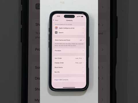 iPhone 16/iPhone 16 Pro: How to import SIM contacts iOS 18