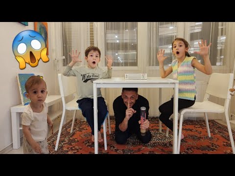 Eylül and Poyraz Played Very Funny Jokes on Their Father | Eylül's World