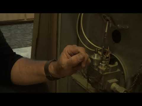 How to light a pilot on a mobile home furnace