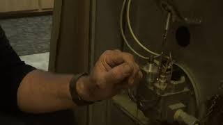 How to light a pilot on a mobile home furnace