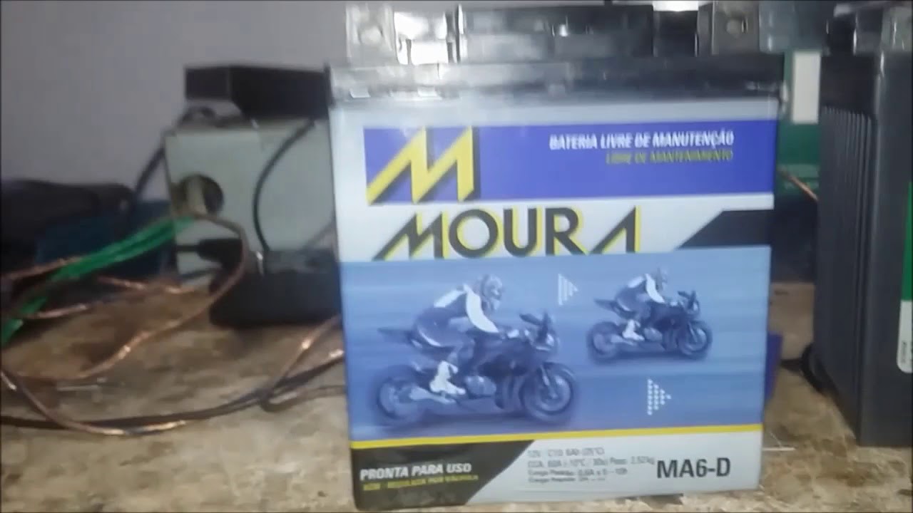 Bateria moura vs heliar de moto