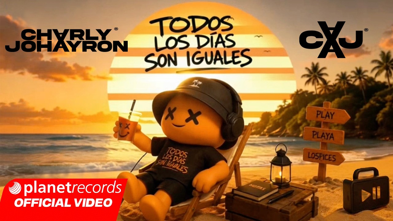 CHARLY & JOHAYRON - TODOS LOS DÍAS SON IGUALES [Lyric Video by El Muñeco Sunset] 📀 ÁLBUM COMPLETO 💿
