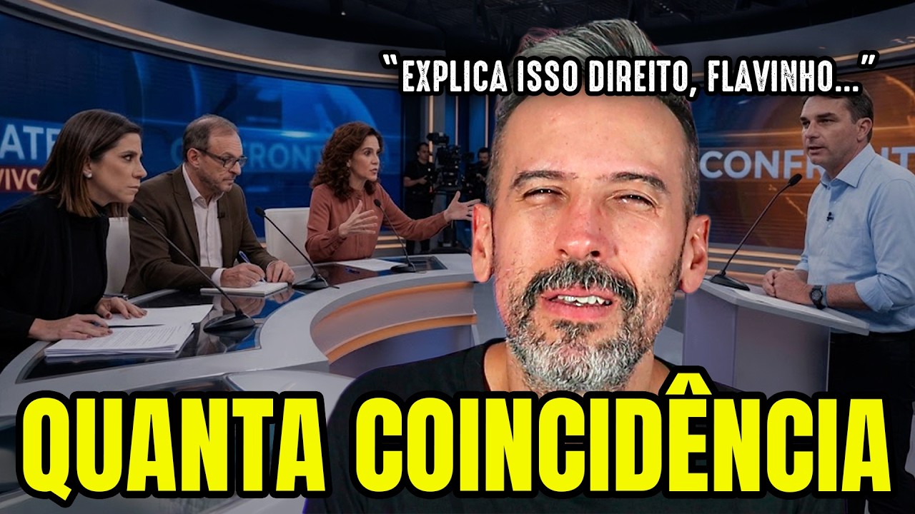 FLAVIO BOLSONARO É ATROPEL4D0 EM ENTREVISTA PRA GLOBONEWS