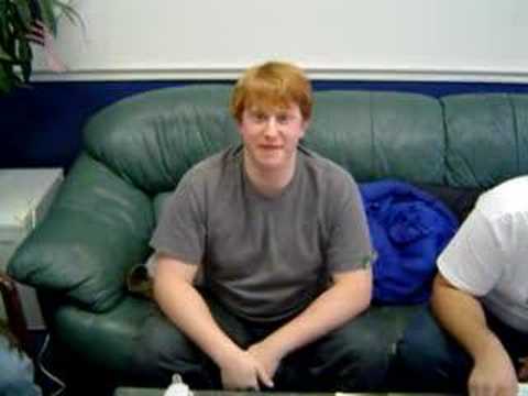 Ron Paul Penguin & Polar Bear Club sign wave in Arl Hts, IL