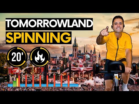 Spinning TOMORROWLAND 09 | Spinning para PERDIDA DE PESO | Spinning en Español.