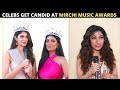 EXCLUSIVE Tulsi Kumar Amitabh Bhattacharya Femina Miss India Winners At Mirchi Music Awards 2021