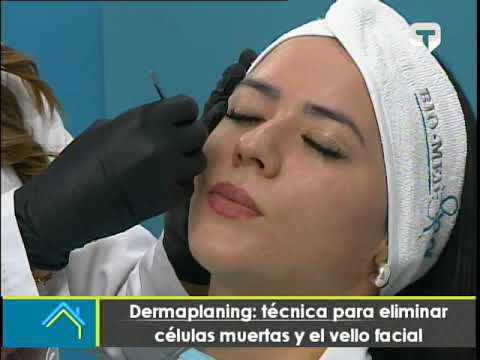 Dermaplanig ténica para eliminar células muertas y el vello facial